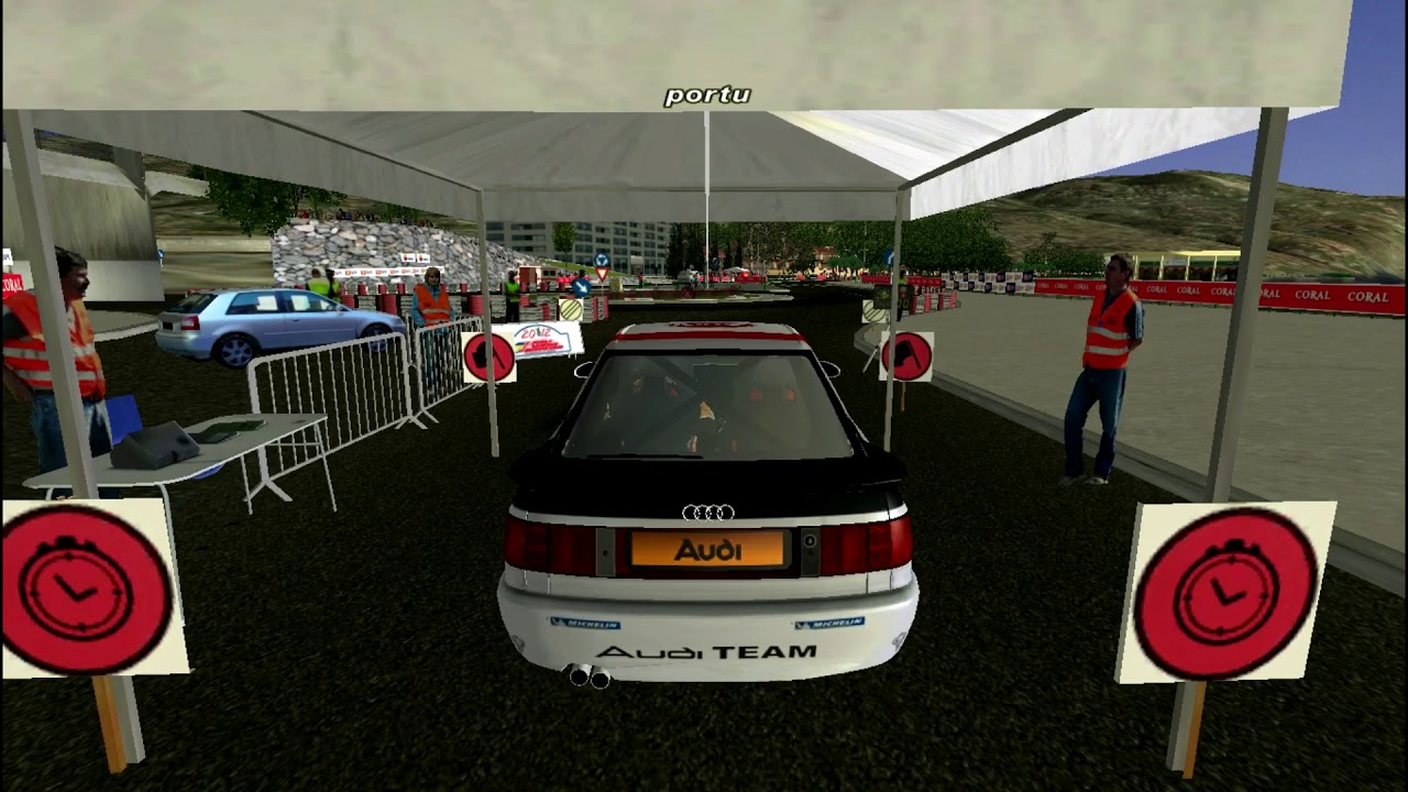rFactor Audi RS2 coupe Rally World Rally de Madeira - YouTube