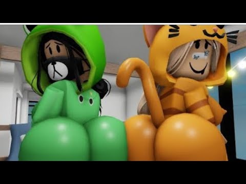 2 kniapper cat girls fart on dummy in face (roblox fart animation)