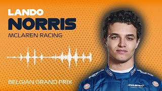 Q3 2021 Belgian Grand Prix | Team Radios For Aquaplaning Complaints And Lando Norris' Crash