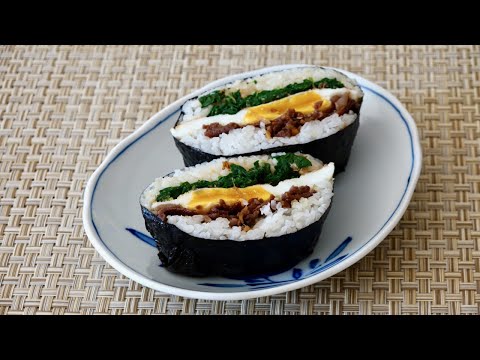 Onigirazu Recipe - Japanese Cooking 101 ()