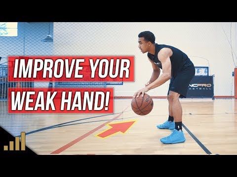 Como: Melhorar a sua mão fraca no basquetebol!