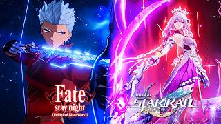 Archer vs Castorice Cutscene Honkai Star Rail × Fate [UBW] Collab | HSR 4.4