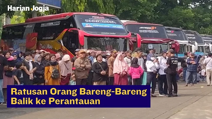 Arus mudik dan balik Lebaran [Full penjelasan situasi di Jogja]