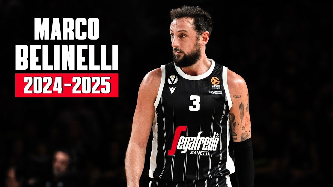 Marco Belinelli BEST Highlights 2024-2025 Season - Virtus Bologna