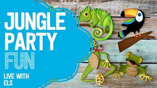 NEW 'Jungle Party' Fun! | LIVE with Els