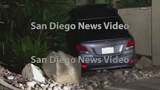 Driver Collides With House On Dead End Street in Serra Mesa