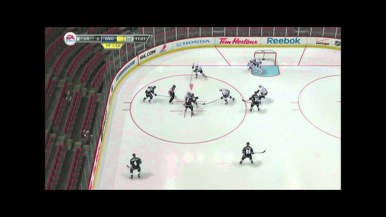 NHL 13 Demo Gameplay (PS3) Hockey Ultimate Team Game 3 Ginos vs Kings YouTube