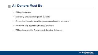 Living Kidney Donor