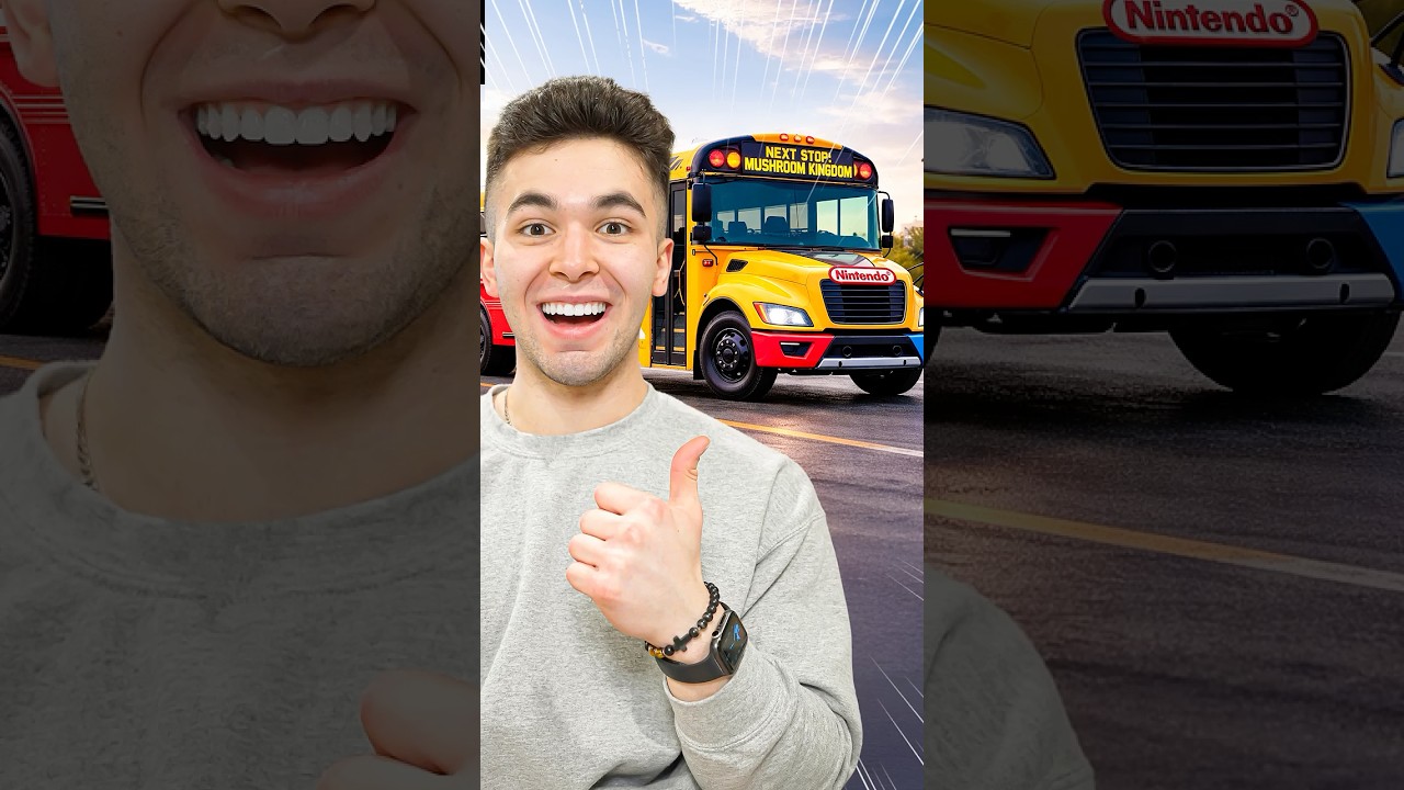 If Nintendo Made A School Bus Gone Wrong!