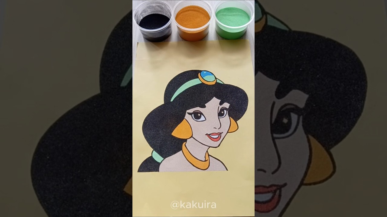 Sand Painting Jasmine 