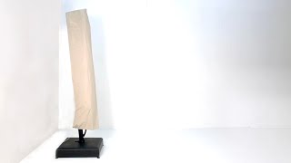 How to Fold and Cover Canopy on an AKZ Plus Cantilever