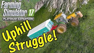 Let's Play FS17, Tyrolean Alps #6: The Struggle!