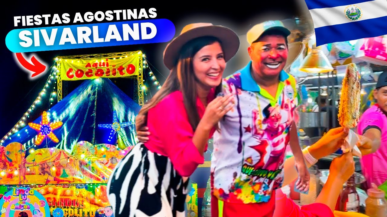Así se viviven las fiestas AGOSTINAS en SIVARLAND 🇸🇻😱junto a COCOLITO