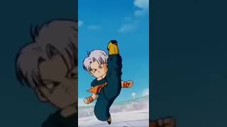 Como olvidar cuando truncks peleo con peso pluma #pelea #dbz #dbz_moments