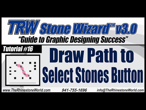 TRW Stone Wizard 3 Tutorial 16 Draw Path to Select Stones