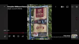 🔴Kompilasi Billboard Rokok Kota Semarang (1 Januari - 31 Maret 2024-2026)