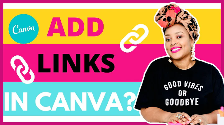 Canva Tutorial: How to Add Clickable Links in Canva