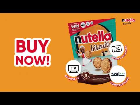 WIN instant prizes with Nutella Biscuits