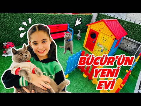 YENİ EVİMİZİN BAHÇESİNE BÜCÜR İÇİN EV YAPTIK !! BAHÇE DEKORE EDELİM !!