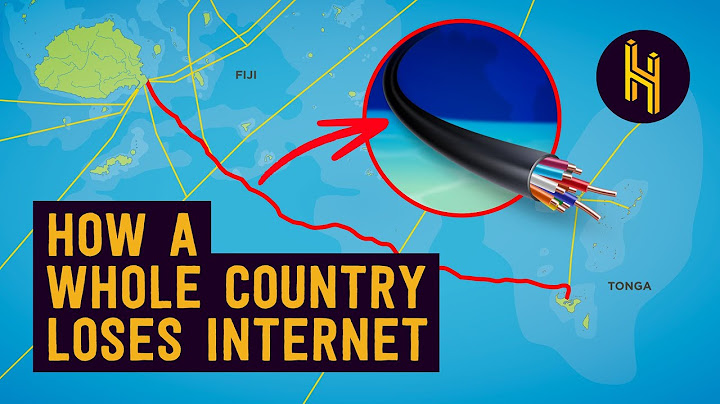 Come un intero paese è rimasto isolato da Internet per 38 giorni