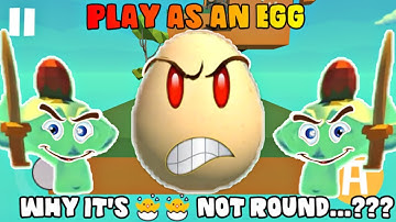 PLAYING AS AN EGG!! I AM A EGG (RAGE EDITION) | EGG SIMULATOR GAME