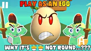 PLAYING AS AN EGG!! I AM A EGG (RAGE EDITION) | EGG SIMULATOR GAME screenshot 1