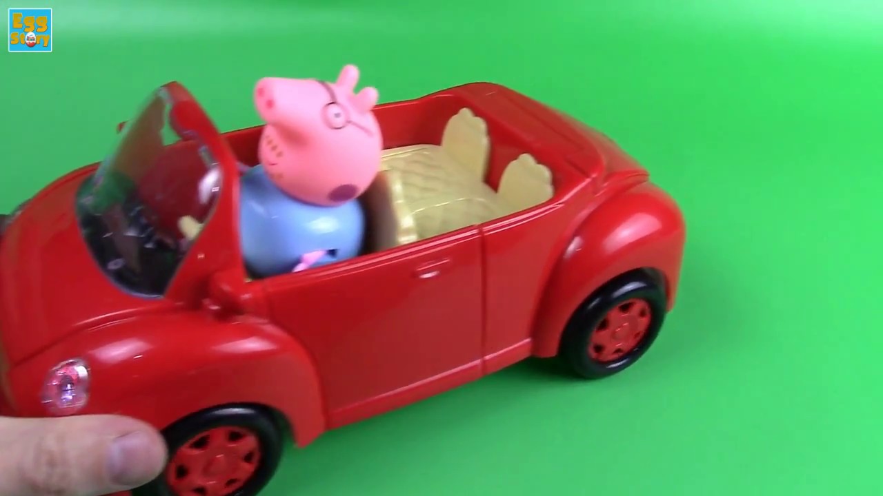 Peppa Pig Picnic Adventure Car Unboxing Toy for Kids YouTube