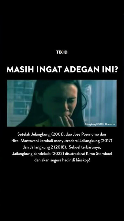 Siapa disini yang masa kecilnya trauma karena film #jelangkung 2001? #horror