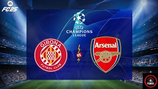 Girona Vs. Arsenal Ucl Fc25 Gameplay