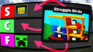 these roblox games copied real ones, so i put them on a tier list