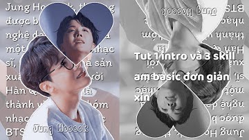 Tut 3 skill am basic và 1 intro siu dễ💋:by yooni #15