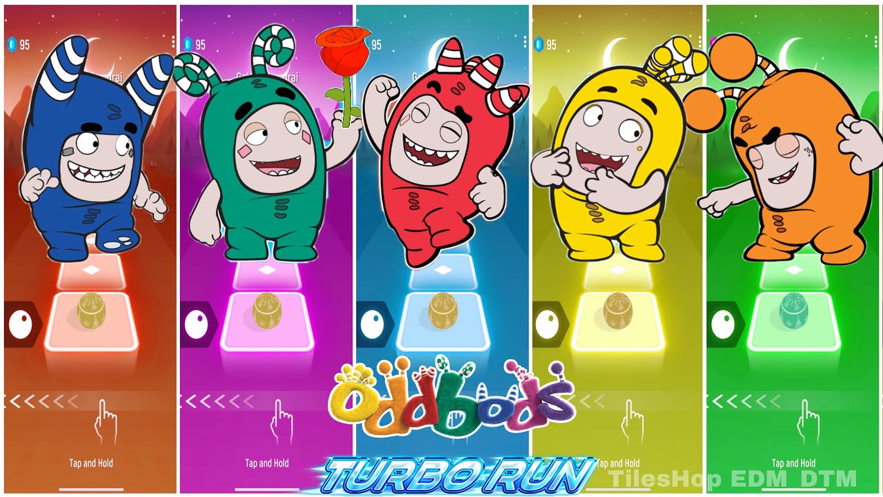 Oddbods Pogo 🎶 Oddbods Zee 🎶 Oddbods Fuse 🎶 Oddbods Bubbles 🎶 Oddbods Slick ❤️ Who The Best?