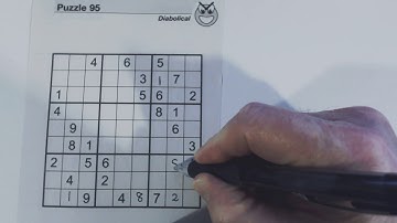 SudokuPrimer 35 - tips for solving a diabolical puzzle - Sudoku To Go vol 101