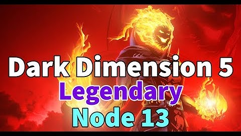 Dark Dimension 5: Node 13 - Legendary Showdown! First Run | DD5 Guide | MARVEL Strike Force - F2P