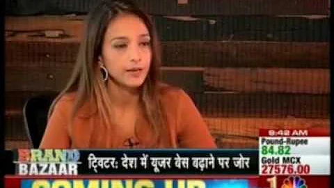Maya Hari, Managing Director, Twitter Southeast Asia & India on CNBC Awaaz- Brand Bazaar