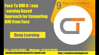 Face To BMI A Deep Learning Based Approach for Computing BMI from Face  | IEEE Projects Hyderabad
