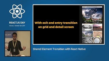 Narendra Shetty - Shared Element Transition with React Native - ReactJS Day 2017