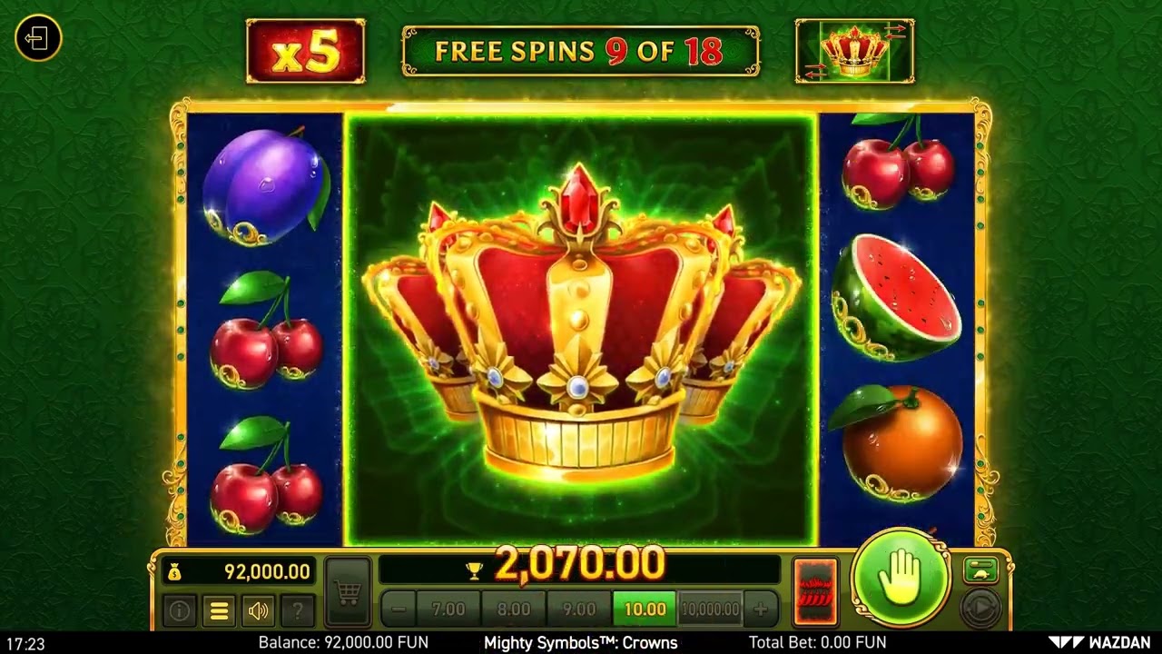 Mighty Symbols Crowns Slot Review | Free Play video preview