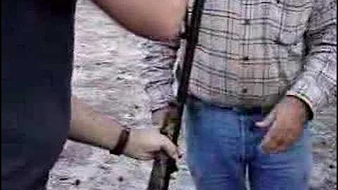 First time to shoot a muzzleloader