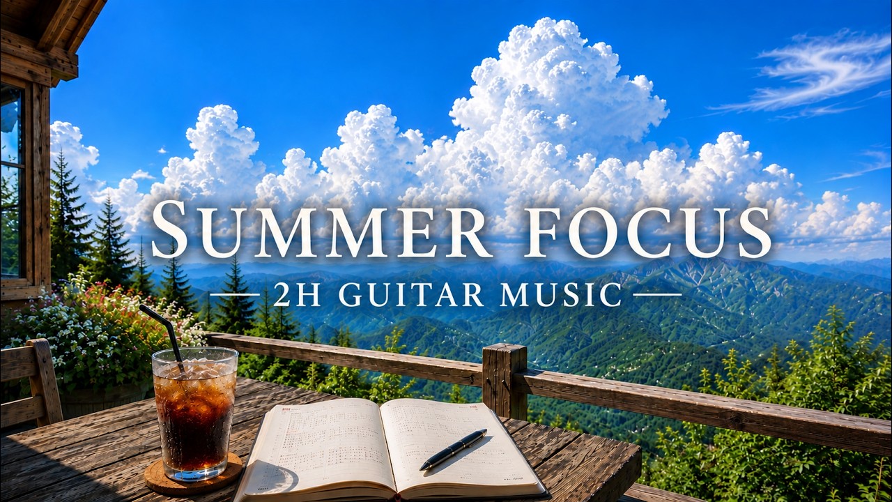 Deep Focus Music for Study & Work — Summer Morning | 2 Hours