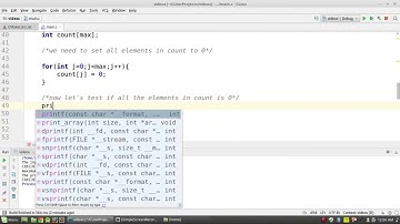 Counting Sort | C program Simplified | Step by Step