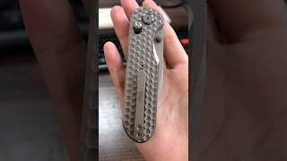 Ethereal Cutter 6Al4V Anium Handle 3.03 Stonewash Bohler M390 Blade Geo2402A