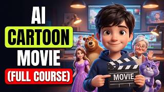 How I Made a Cartoon Movie Where Every Character Talks with AI (Step by Step)