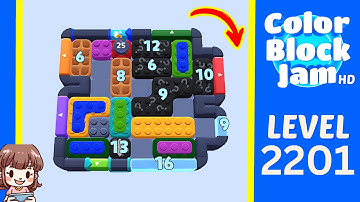 Color Block Jam Level 1258 (2201) Solution Walkthrough