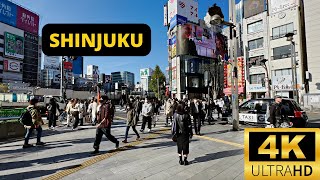 TOKYO, JAPAN 🇯🇵 [4K] SHINJUKU — Walking Tour