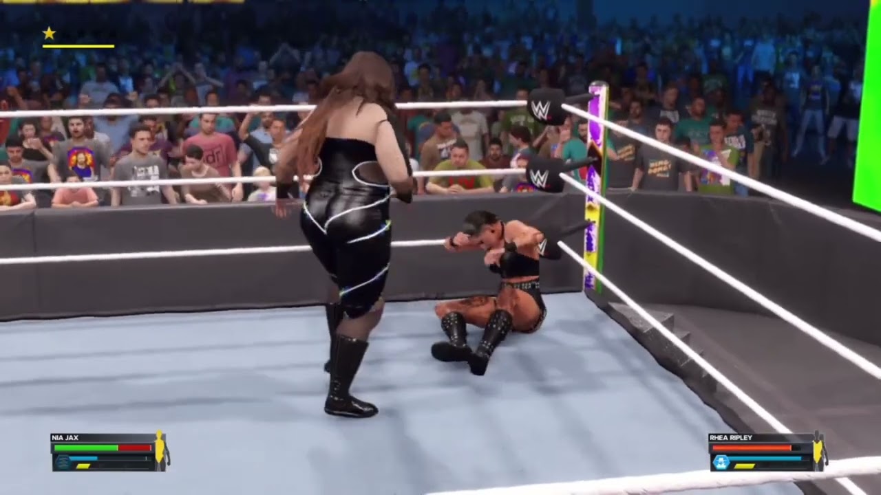 Nia Jax vs rhea ripley