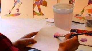 Mingling Tips By Watercolorist Barbara Rosenzweig