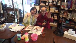 #塩絵【20190114運氣上昇笑顔サロン塩絵教室・第１回目】