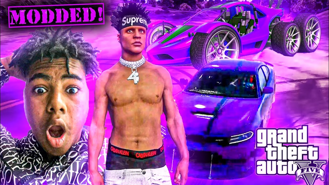 GTA 5..... BUT ITS MODDED😱