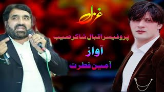 پروفیسر اقبال شاکر صیب pokshto new poetry iqbal shakir sb Qaam tv amin fitrat